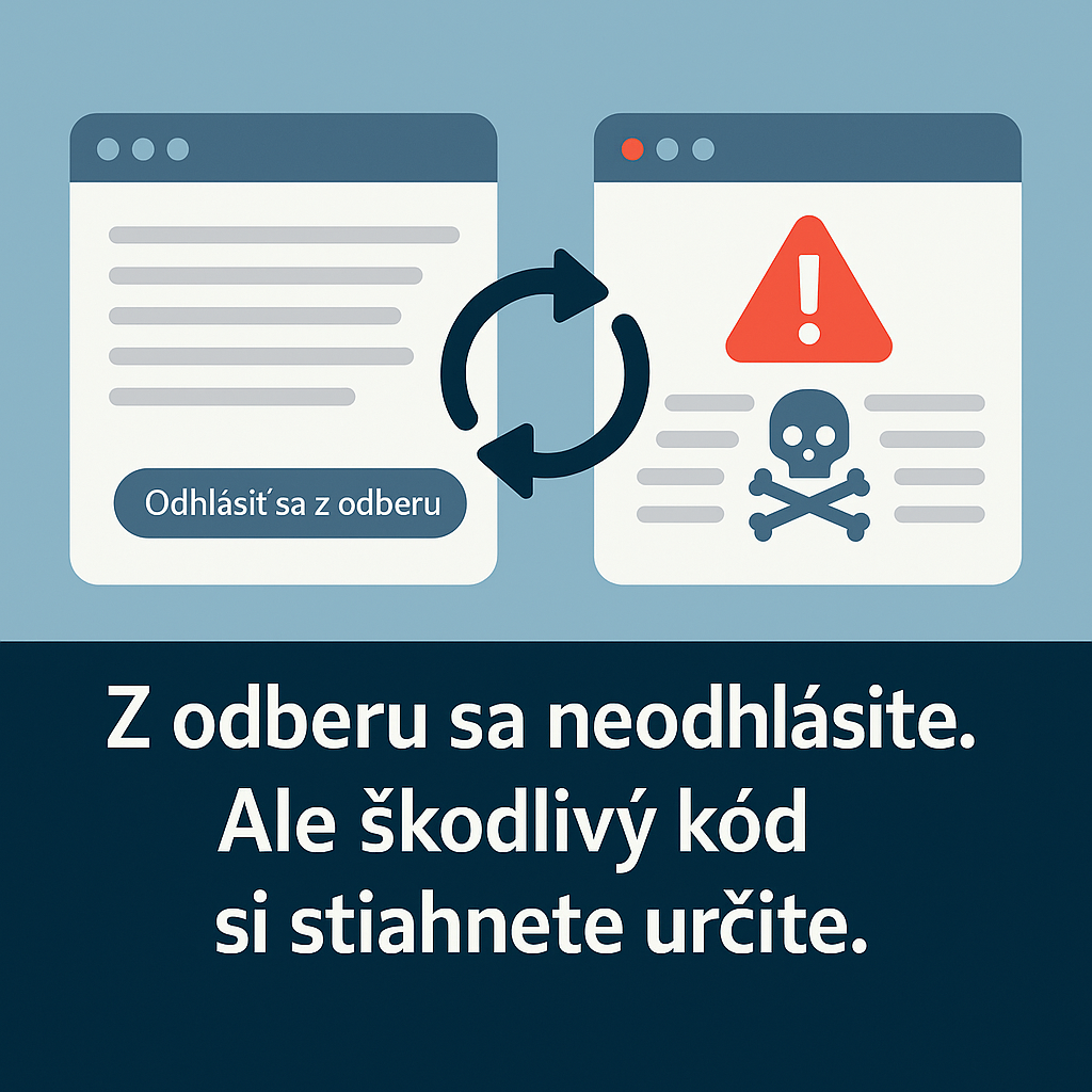 Nie každý odkaz na odhlásenie z odberu je bezpečný. Útočníci čoraz častejšie zneužívajú túto funkciu na šírenie škodlivého kódu.
