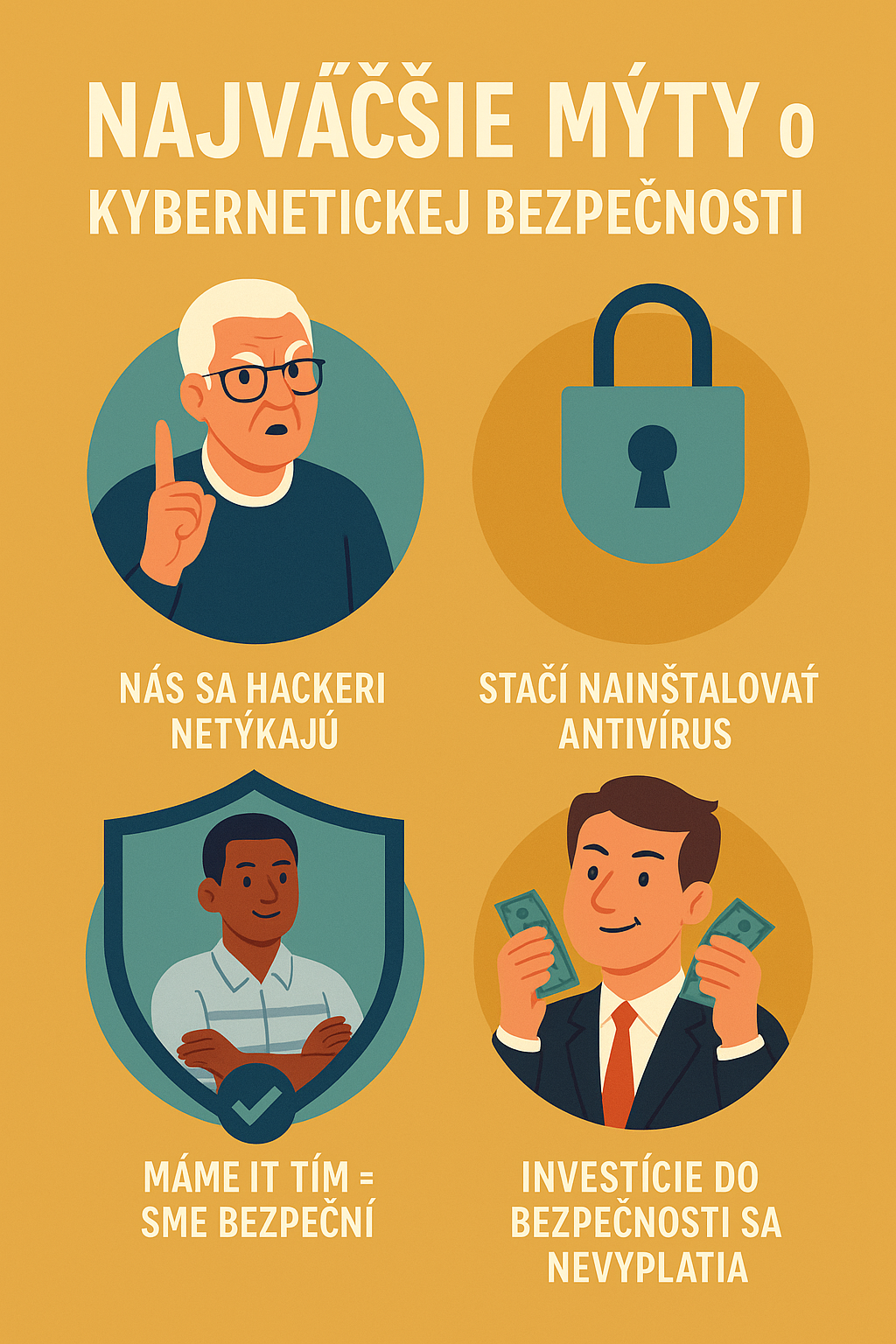 Mýty o kybernetickej bezpečnosti